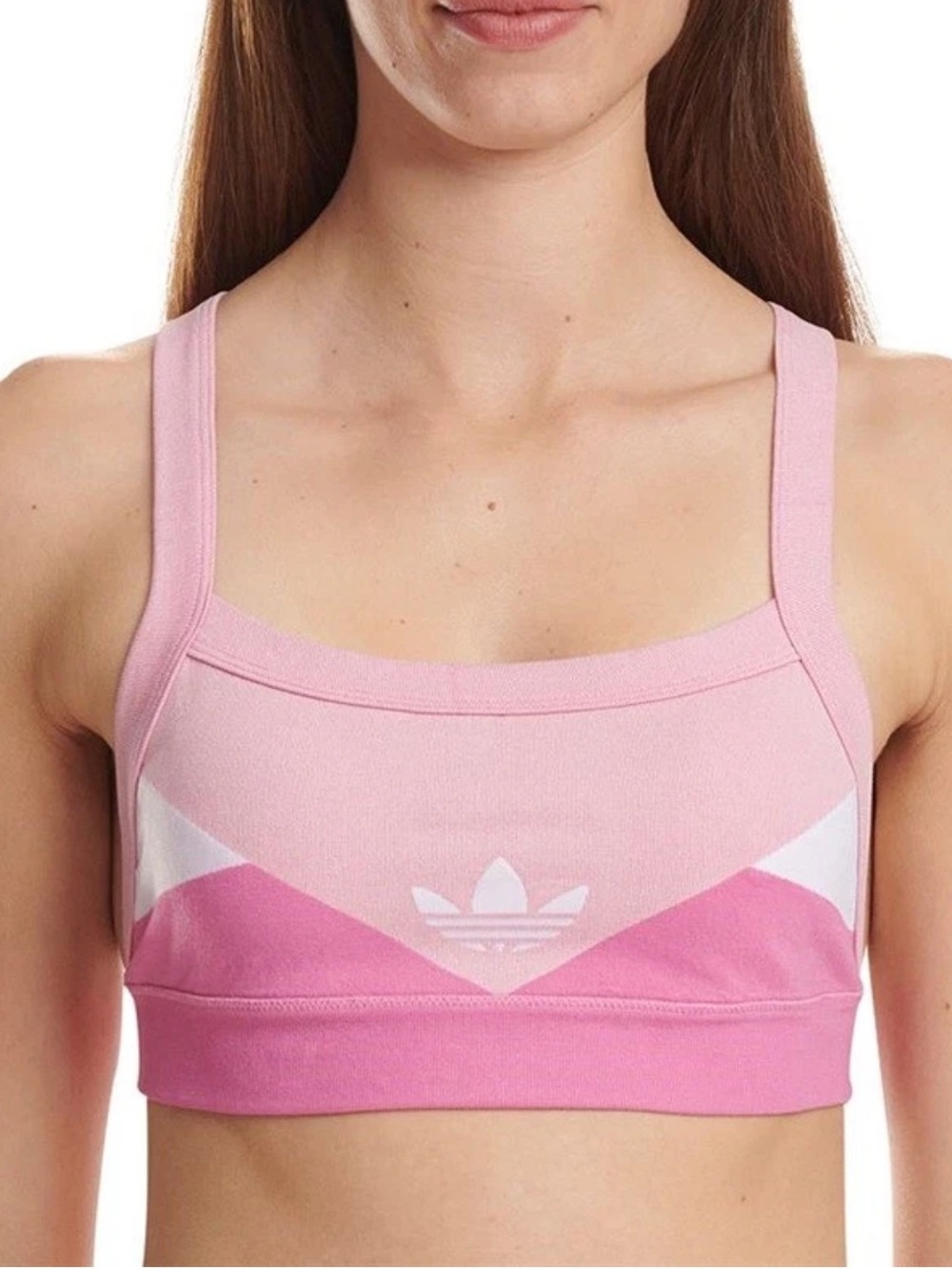 Adidas NWT Modern Flex Strappy Bralette 4A9H01 - Miami Time Size Medium